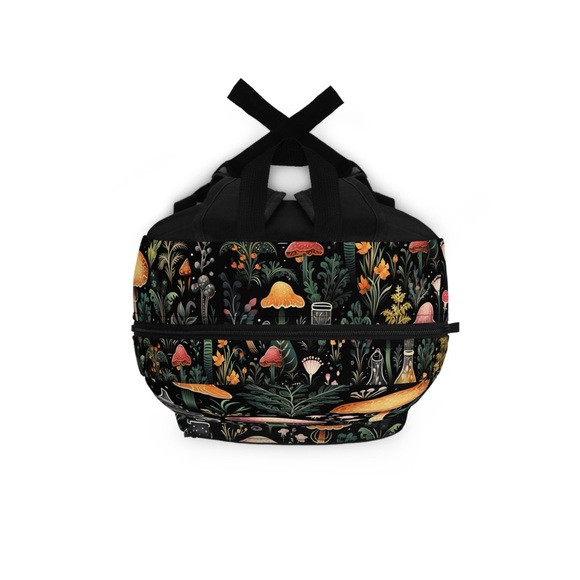 Dark Forest Waferproof Fabric Backpack | Witchy Tinctures, Potions & Foliage - Picture 4 of 5